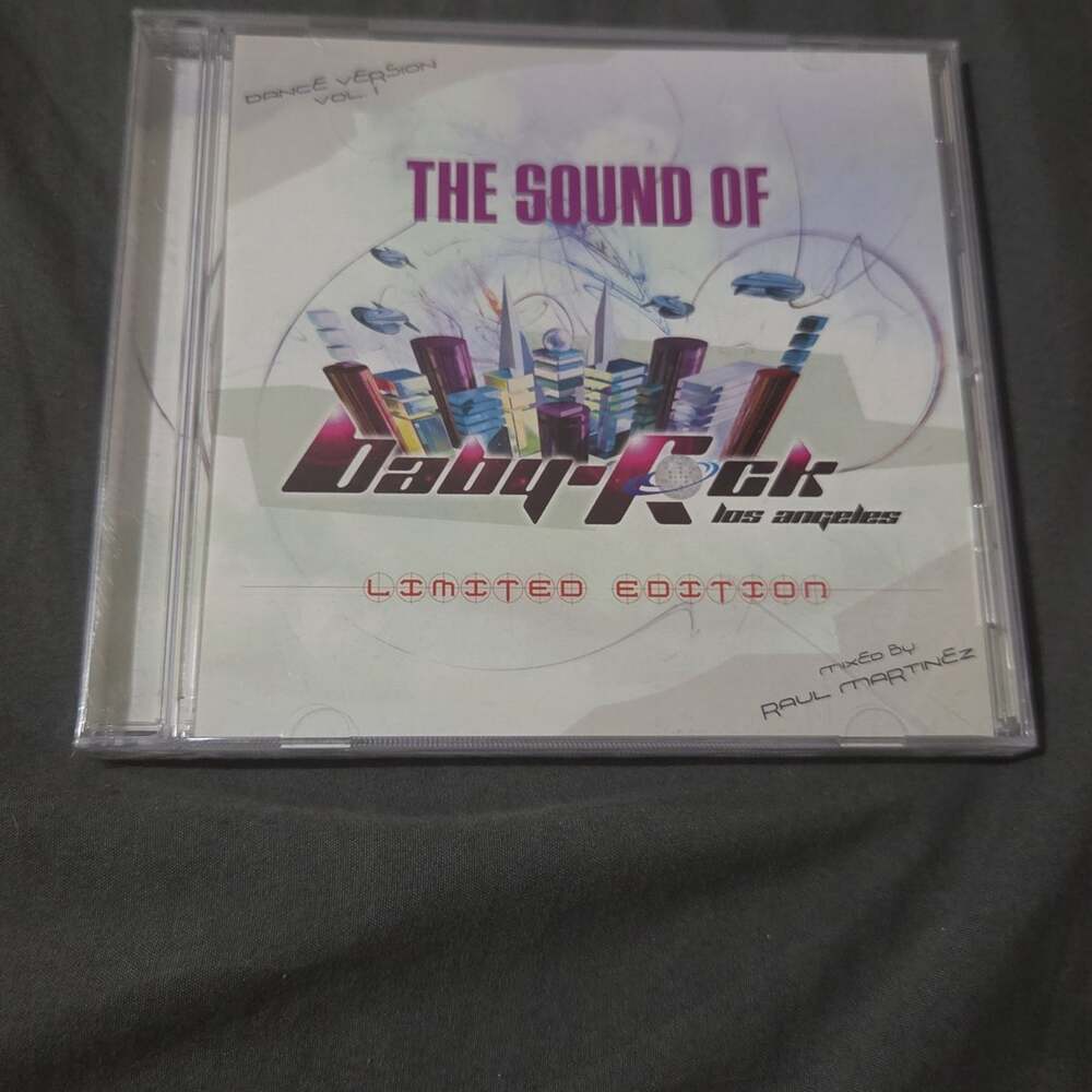 Vtg 2001 The Sound Of Baby Rock Los Angeles Limited Edition CD